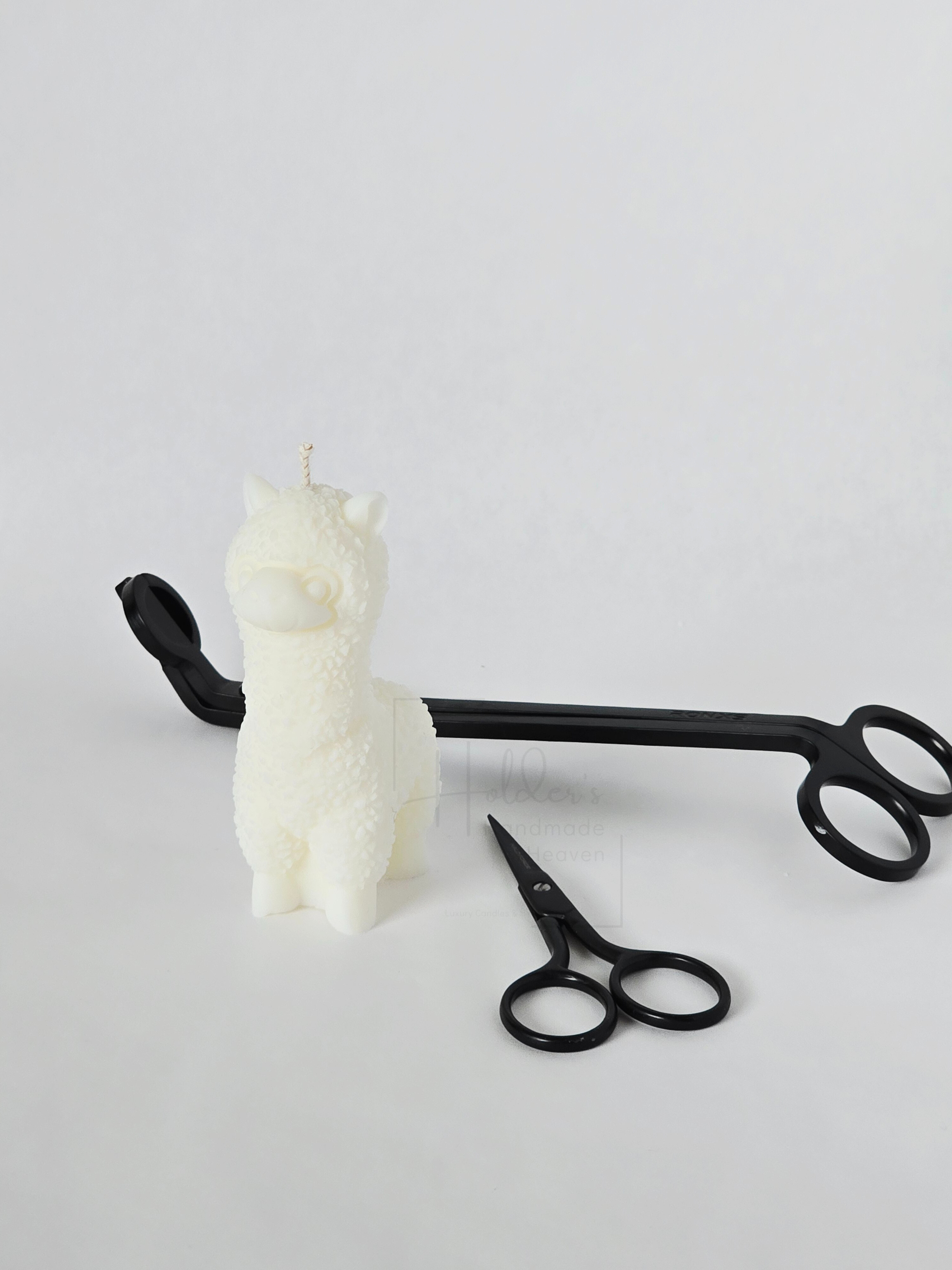 Alpaka Kerze einfarbig