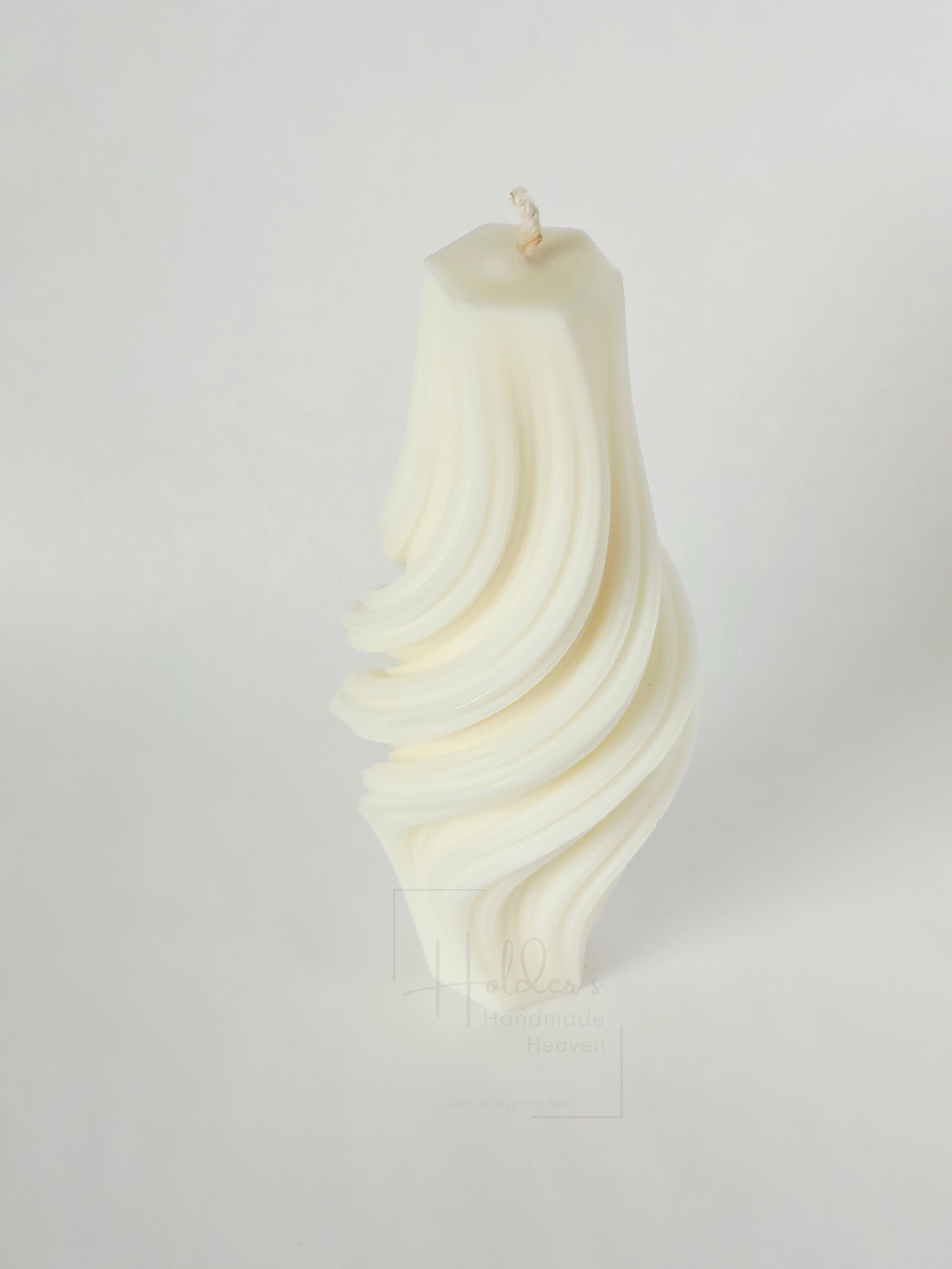 Gedrehte Designkerze