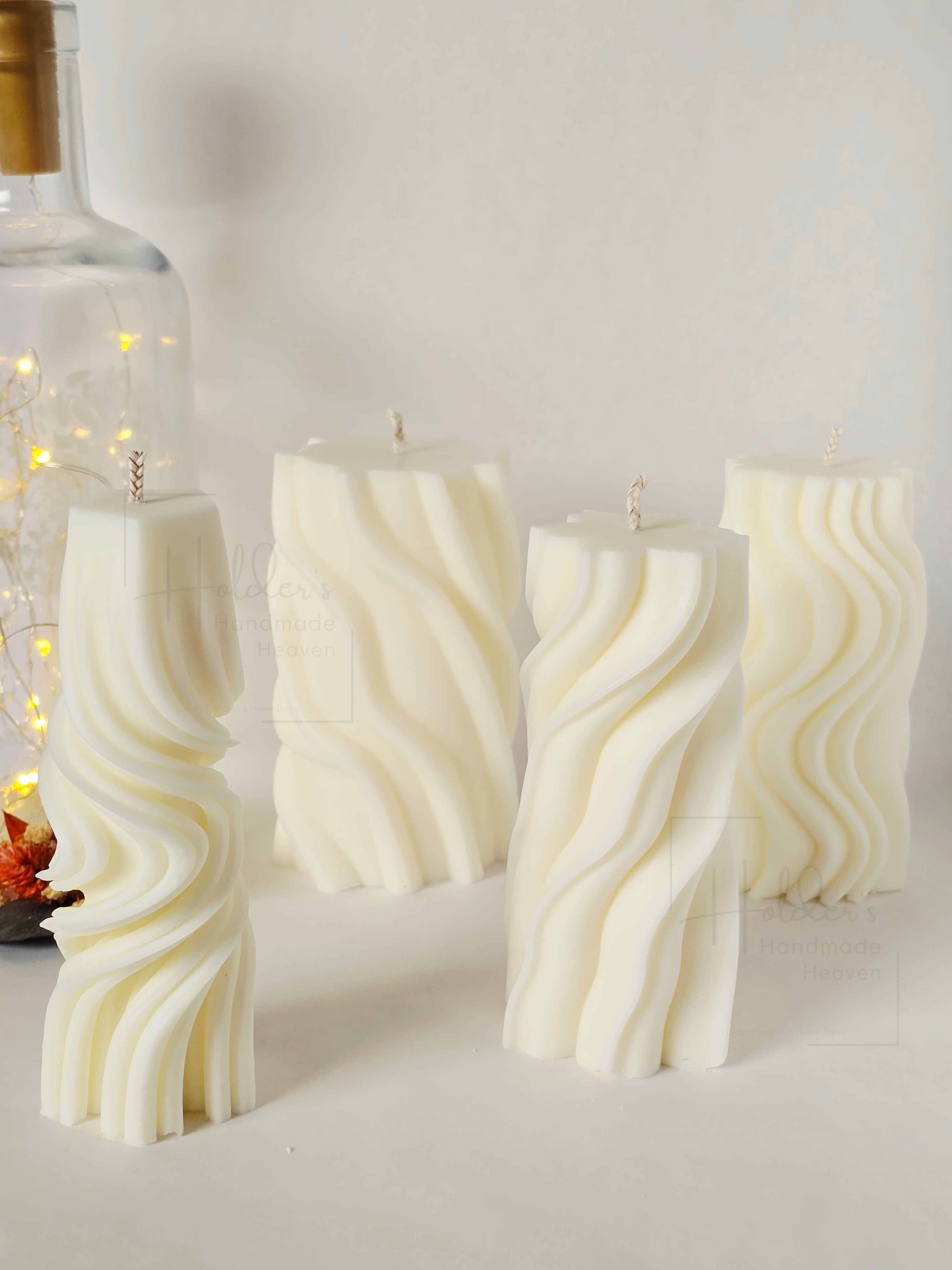 Abstrakte Skulpturenkerzen