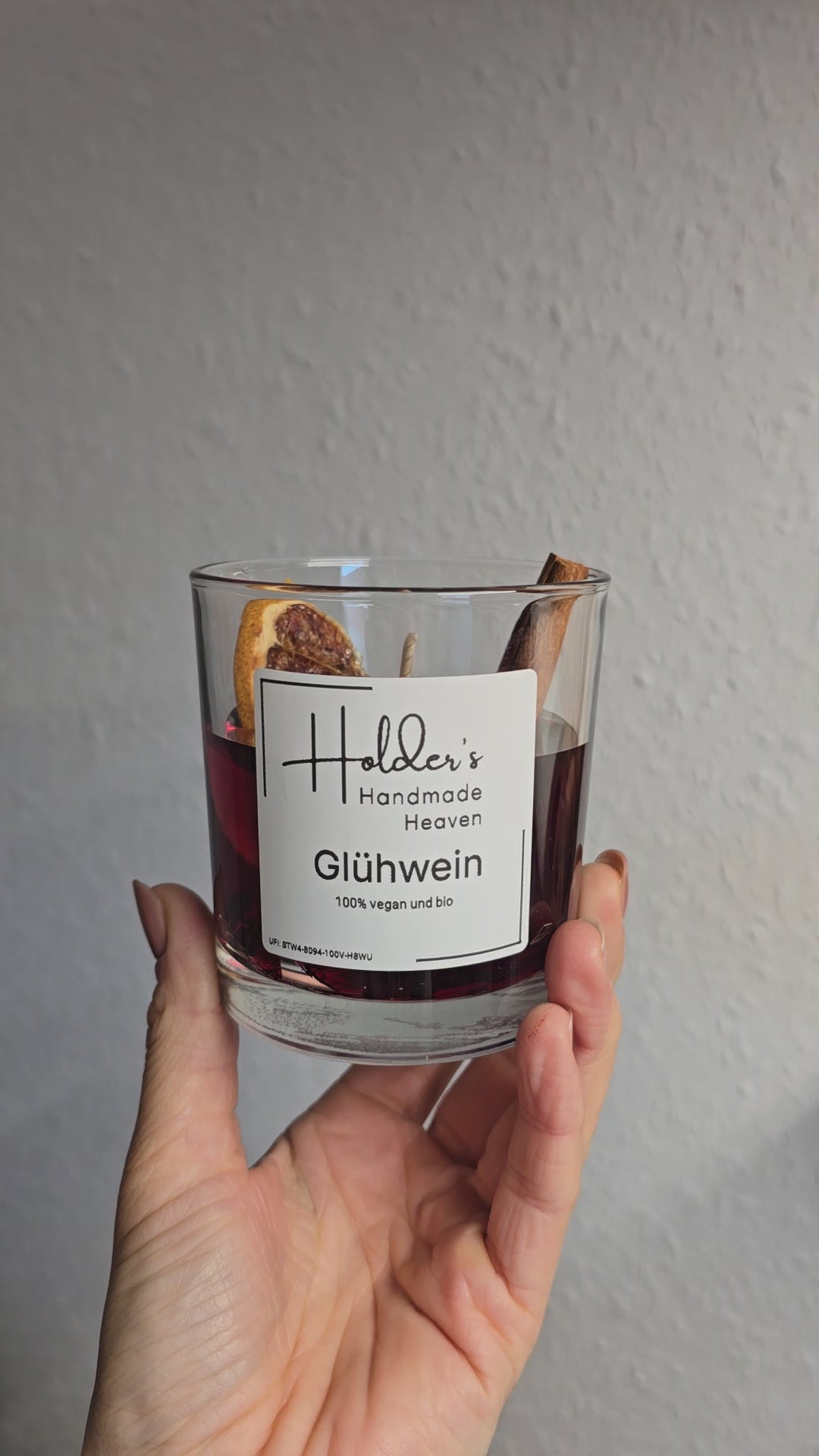 Glühwein-Duftkerze